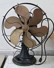 Emerson  devil Fan  Model 27666   Osculating   Fan 6 Parker Brass Blades 