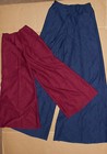  Wide Leg Crepe Praise Pants Liturgical Dance Praiswear Elastic Waist Ch adlt