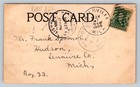 C1905 Baby Dressed Up For Travel Watch Out For Me Rare Vintage Antique Postcard
