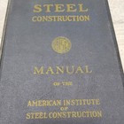 Steel Construction Manual 1948 Aisc 6th Ed Hardcover Engineering Reference