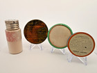 Lot Of 4 Vintage 1920s-1950s Powder Boxes   Containers Bourjois Jaciel Monique