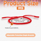 Handmade Red String Bracelet Authentic Blessed Tibetan Buddhist Monks Bracele   