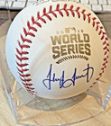 Jake Arrieta Signed 2016 World Series Rawlings Omlb Baseball Chicago Cubs Ws