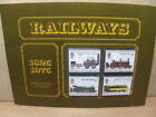 Railways 1825-1975 British Post Office Booklet With Mint Stamps Pack No 73 X 4