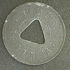 Santa Monica Municipal Bus Lines G f Three Zone Fare Token 20mm Zinc