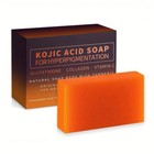 2 Pack Kojic Acid Dark Spot Remover Soap Bars With Vitamin C collagen  Retinol