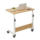 Adjustable Laptop Table Stand - Movable Bedside Computer Desk For Sofa And Bed