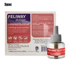 Feliway 30 Day Multicat Pheromone Diffuser Plug-in Starter Kit Refill 3 Pack