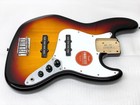5 7 Lbs Fully Loaded Fender Squier Jazz J Bass Body 3-color Sunburst Guitar