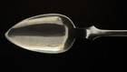 American Coin Silver Serving Spoon S e  Roberts Monogram Gtw Circa 1830