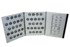 Coin Folder Us Nickels Plain New He Harris Album 2682 Free Shipping