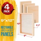 18  X 24  Gallery 1-1 2  Profile Depth Artist Wood Pouring Panel Boards 2-pack