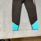 Hevto Coral I Wetsuit Youth 8 Black Blue Neoprene Full Suits Mock Neck Back Zip