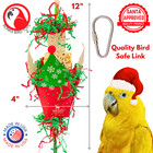 Bonka Bird Toys 3921 Sola Christmas Tree Forager Shred Chew Pet Parrot Cage Toy