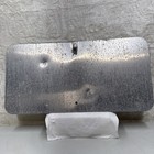 Railroad No Trespassing Railroad Property Metal Sign 12  X 24  Good Condition