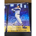 Vintage Busch Beer Baseball Posters Ted Williams Babe Ruth 1987 Red Sox Schedule