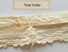 Antique Vintage Doll Trim Fragment Collar Clover Sewing A4