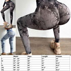 Women s High Waist Tie Dye Leggings Sport Yoga Gym Tight Workout Pants Trousers