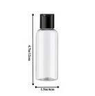 10 Pack Leakproof 3 4 Oz Travel Bottles - Refillable Empty Plastic Cosmetic C   