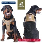 Dog Harness For Large Dogs  No Pull Tactical Dog Vest Heavy Duty