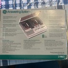 New open Box Ge Answering Machine 2-9860 Vintage Telephone Answering System