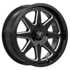 Msa Spark 14  Wheels Gloss Blk milled 28  Bkt At 171 Tires Yamaha Yxz  2019  