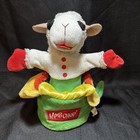 Lamb Chop 9  Hand Puppet Flower Pot Pbs Shari Lewis Kids Plush Doll 2010 Auraro
