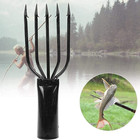 Fish Frog Spear Fishing Harpoon Barbed Stainless Steel 5 Prong Gaff Spearhead