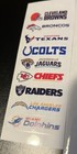  logos  32 Nfl Team Logos Sports Card Dividers Sticker Labels Set