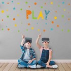 Play Wall Decals Playroom Wall Decor Modern Wall Decals For Kids Girls Boys B   