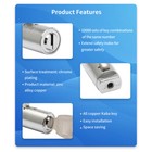 20 Brass Dimple Lock Cylinders For Vending Machine T-handle Keyed Alike