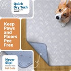 Improvia   Xl Waterproof Dog Mat 72 x72  Washable Floor Protector For Playpen