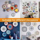 12 Inch Invisible Plate Wire Hanger Wall Holders For 12-inch Tray  4 Pack