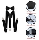 Polka Dots Suspenders And Bow Tie Set For Boys Child Kids Girls Toddlers Baby   