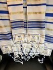 Royal Blue Yeshua Messianic Tallit Prayer Shawl King Of Kings Lord Of Lords