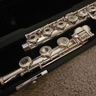 Powell Sonar   Sf 5000 Open Hole Flute B Foot Silver Headjoint Great Player 