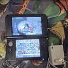 Nintendo 3ds Xl Black Handheld Console 4gb Wi-fi Region Free W  Charger