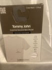 Tommy John Men s White 3 Pack Second Skin Crewneck Undershirt  Extra Large