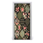 3d Home Art Door Wall Self Adhesive Removable Sticker Flowers Floral Pattern