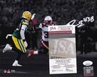 Rhamondre Stevenson Signed New England Patriots 8x10 Photo  jsa Witness Coa 