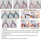 Jewelry Making Tools Set 6-step Pliers 9-teeth One-step Pliers With Grooved Jaw