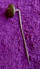 Rare Pre War Usma Cadet Cuff Button Made Into A Stick Pin