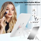 Jjhxr 15  x11   Makeup Bag Removeable Lighted Mirror  Travel Makeup Case 3