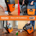 Rigid Wet Dry Vacuum Small Portable Shop Vac Cleaner Hose Lightweight 3gal  New