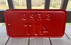 San Francisco Police Department Steel Sign  Station Parking Plate 41t Sfpd Rare