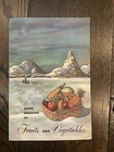 Vintage Freezing Fruits Vegetables W  Sugar International Harvesters Fort Bragg
