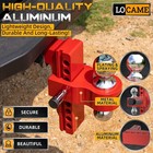 Lacome 2  Receiver 8  Drop Adjustable Trailer Hitch Tow Hitch Dual Ball 12500 Lb