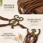 Viking Costume Belt Women Troll Cross Medieval Renaissance Rope Belt Cosplay