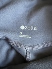 Zella Womens High Waisted Leggings Charcoal Dark Gray Yoga Pants Athletic Size S