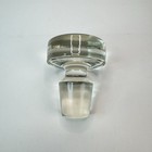Vintage Very Large 3 35   Tall Glass Bottle Stopper 4    Stopper Diameter Euc